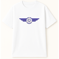 Embroidery  Drop Shoulder  T Shirt - Runway