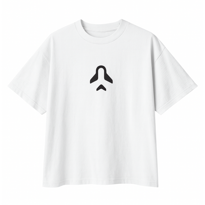 Embroidery  Drop Shoulder  T Shirt - Takeoff