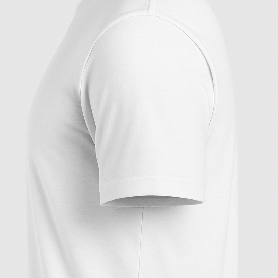 CUSTOM MEN'S T SHIRT : WHITE