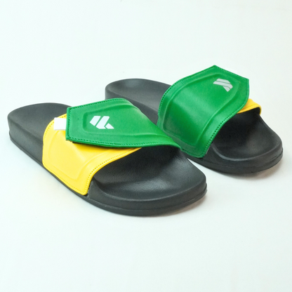 Zuqo Men's Slides / Slipper -Yellow Black