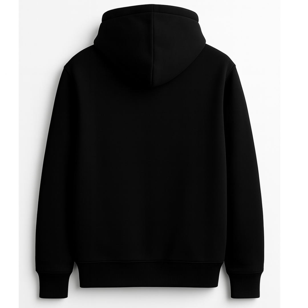 Zuqo Men's Hoodie  -  BLACK