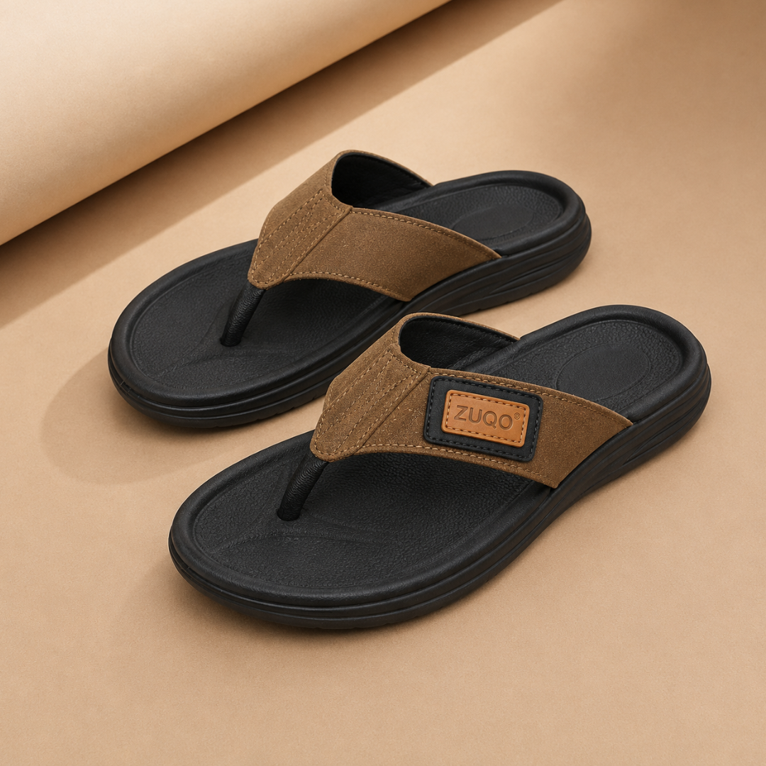 Zuqo Cross Sandal  : Brown