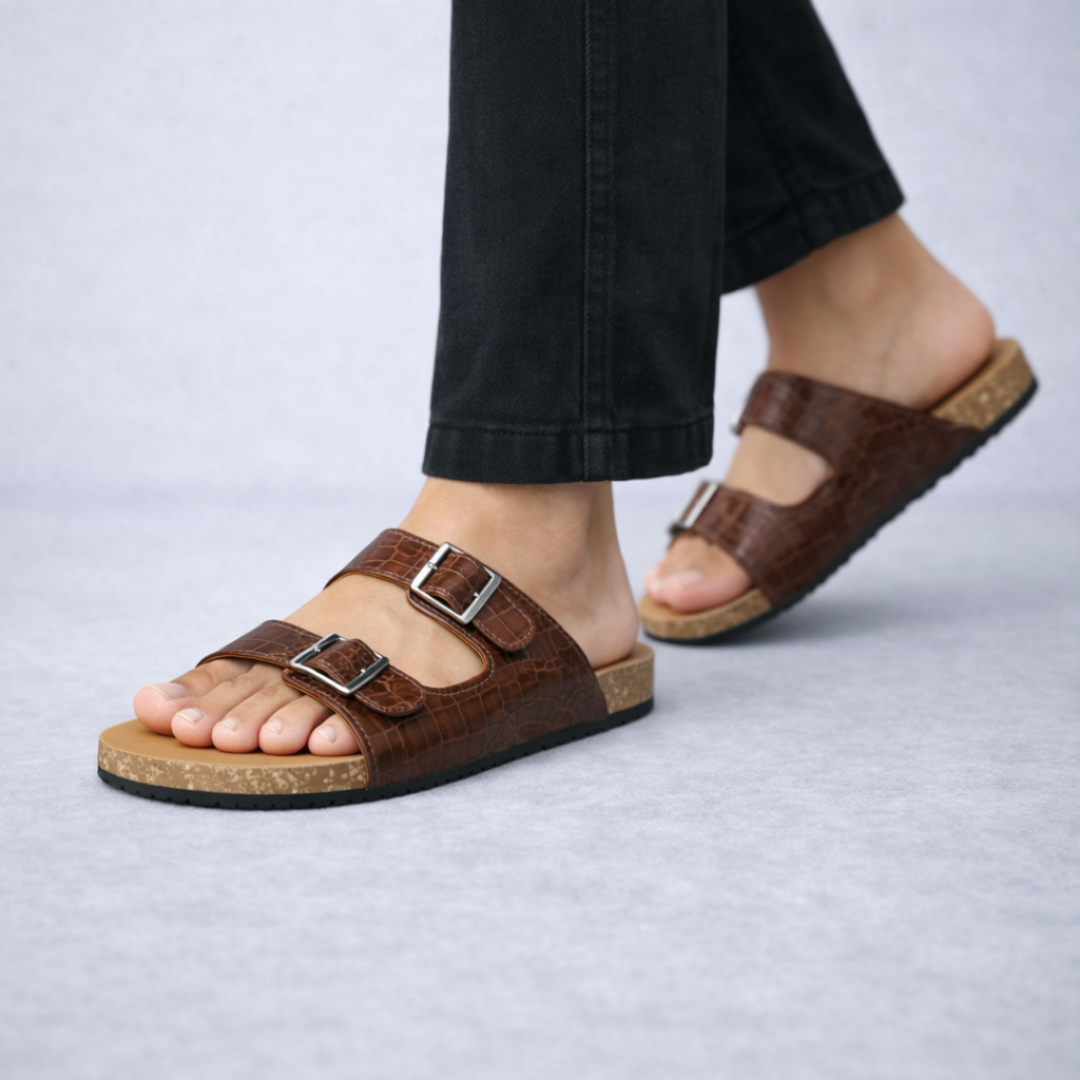 Zuqo Arizona Sandal   : Brown