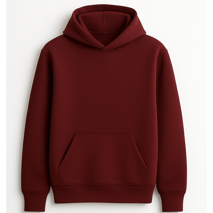 Zuqo Men's Hoodie  -  MAROON