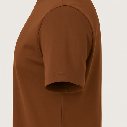 CUSTOM MEN'S T SHIRT : COFFEE