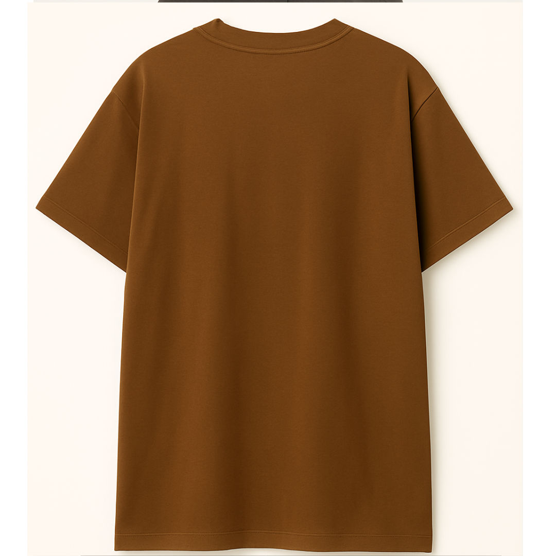 CUSTOM MEN'S T SHIRT : COFFEE