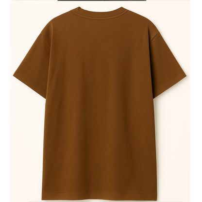 CUSTOM MEN'S T SHIRT : COFFEE