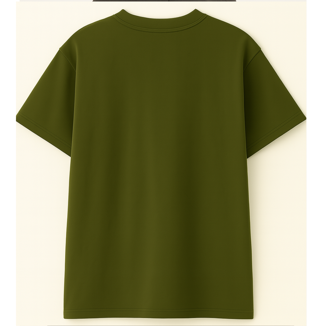 CUSTOM MEN'S T SHIRT :OLIVE