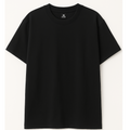 Drop Shoulder T shirt - Black