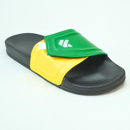 Zuqo Men's Slides / Slipper -Yellow Black