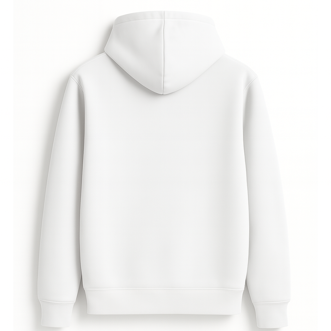 Zuqo Men's Hoodie  -  WHITE
