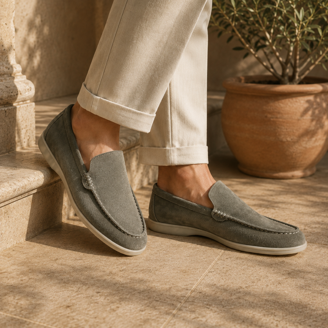 Verona Old Money Loafer  - Ash Gray
