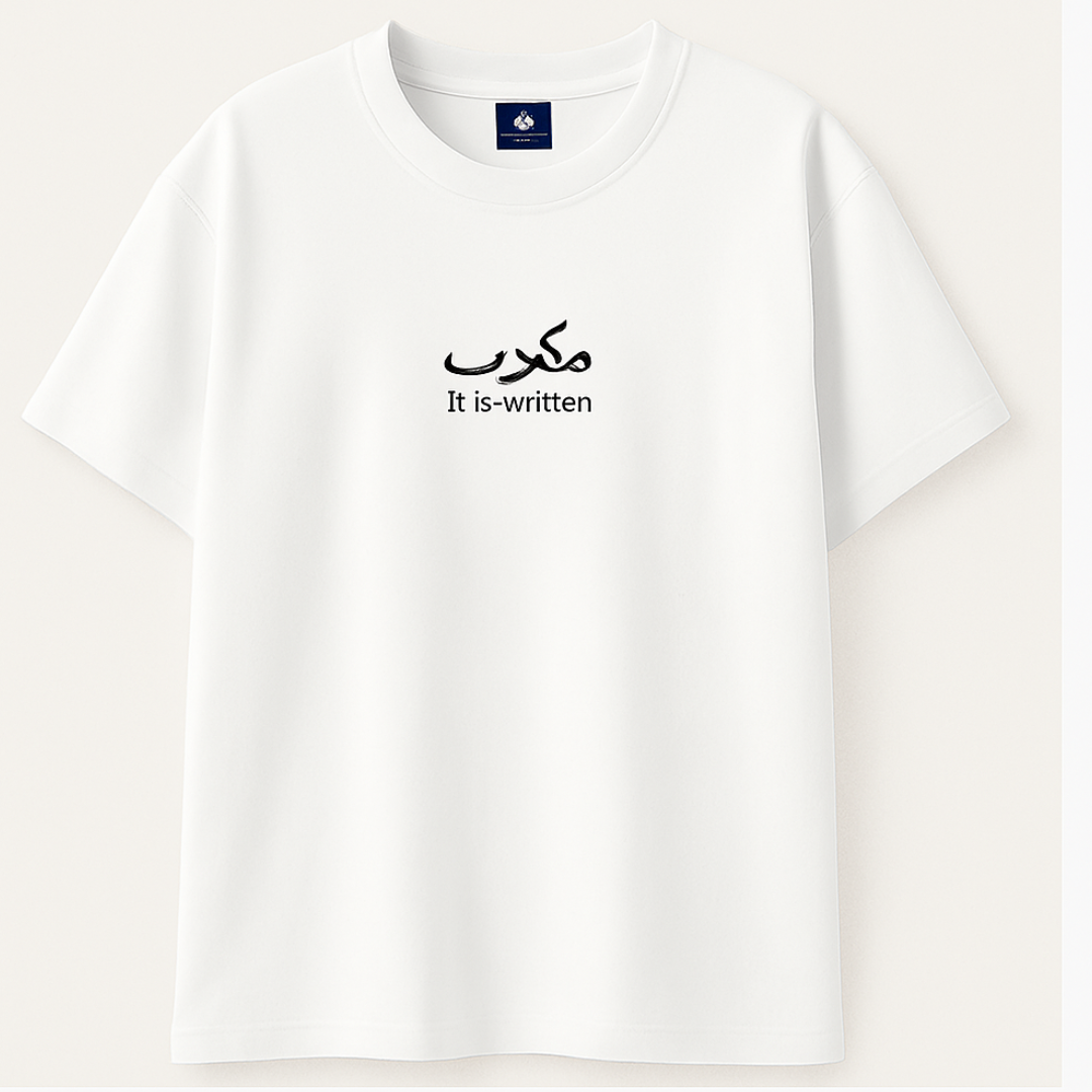 Embroidery  Drop Shoulder  T Shirt - True East