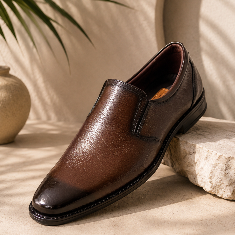 Zuqo Men's Moccasin : Chocolate product image 2
