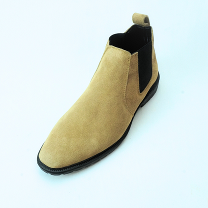 Zuqo Mens Chelsea Boot   - Brown