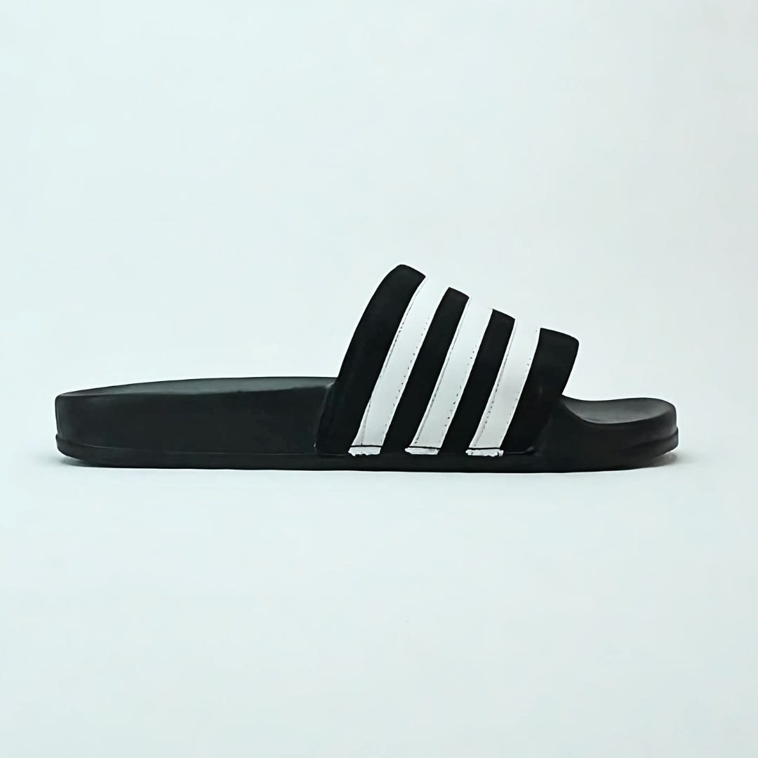 Slides / Slipper - Black Stripe