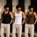 Tank Top 3-Pack | Classic (Black + White + Coffee)