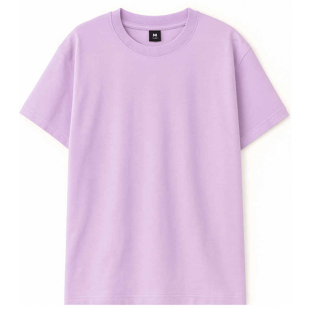 Drop Shoulder T shirt - Lavender product image 1
