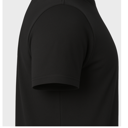 CUSTOM MEN'S T SHIRT : BLACK