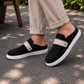 Zuqo Men's Half Shoe - Black Canvas