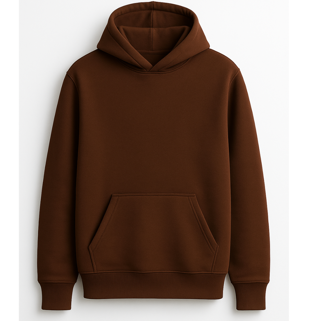 Zuqo Men's Hoodie  -  COFFEE