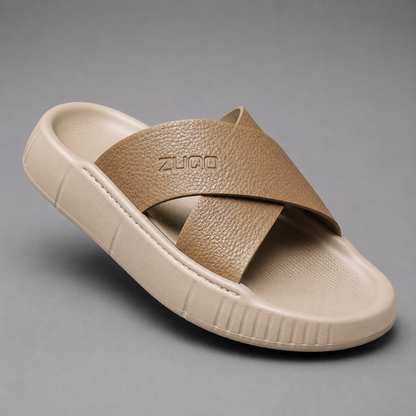 Zuqo Lite Sandal : Cross  Brown