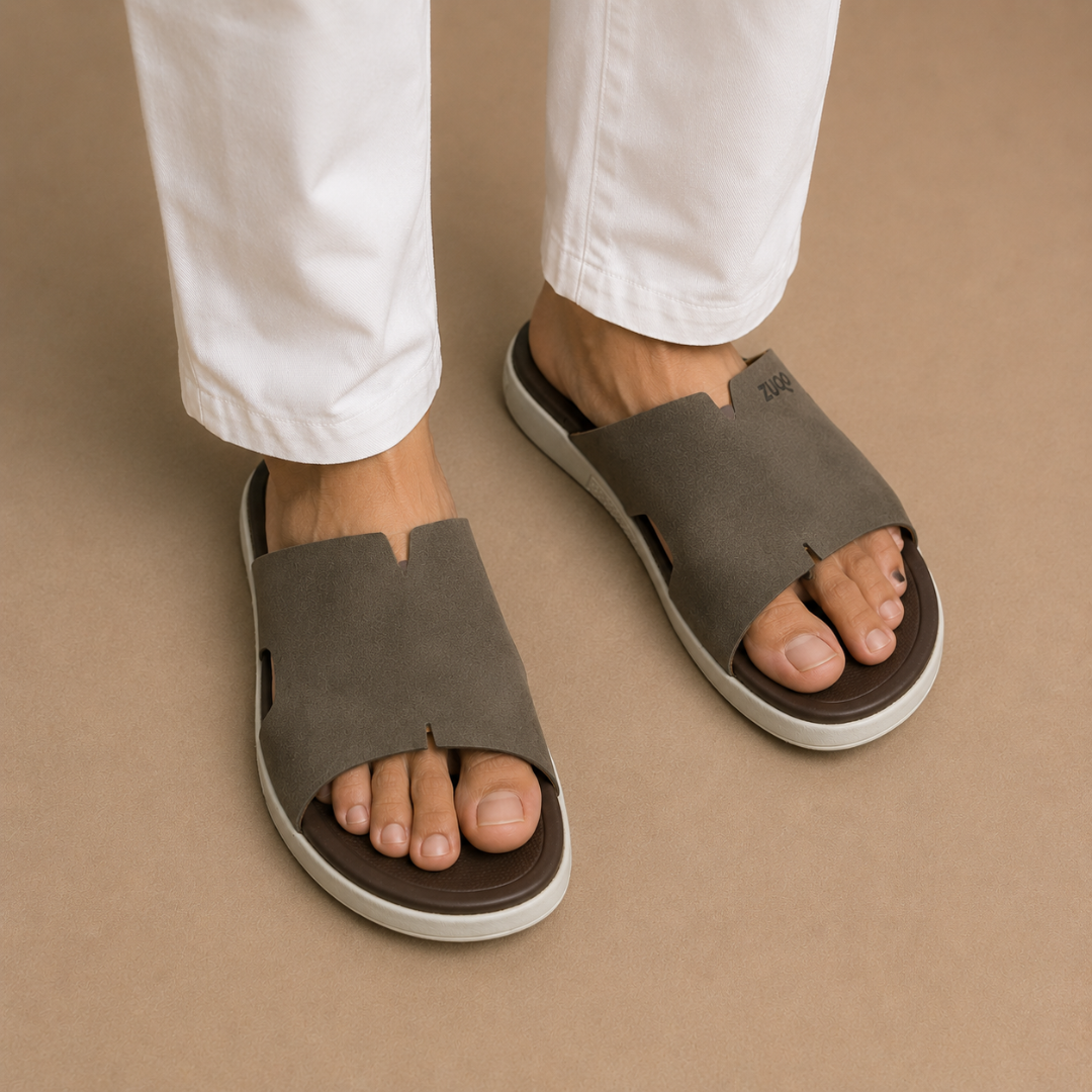 Zuqo Sandal Snap - Charcoal