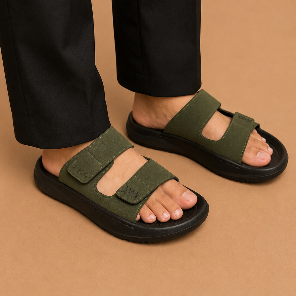 ZUQO Lite Olive men’s sandal product image
