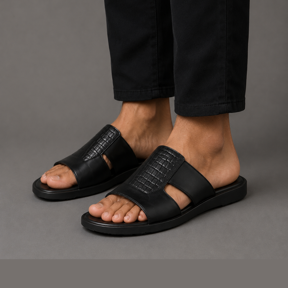 Zuqo Men's Sandal : Oasis Black