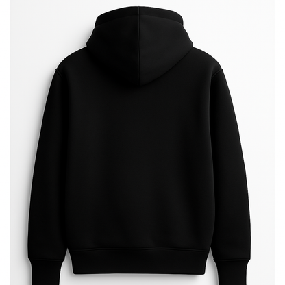 CUSTOM MEN'S T HOODIE  : BLACK