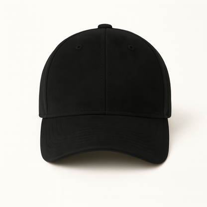 BASEBALL CAP - SUEDE BLACK