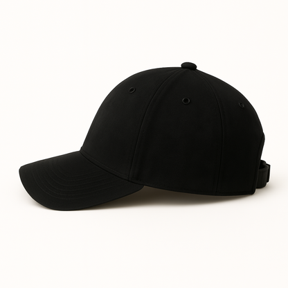 BASEBALL CAP - SUEDE BLACK