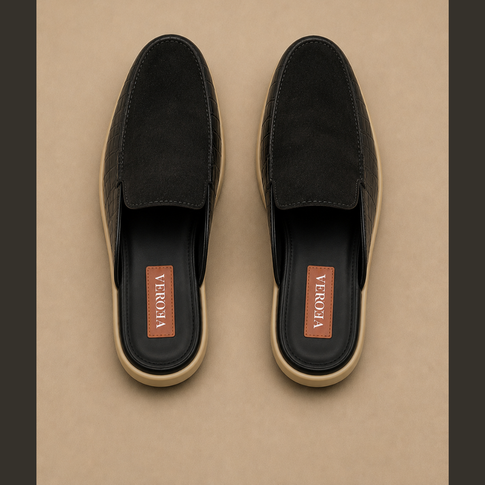 Verona Mules - Jet Black product image 1