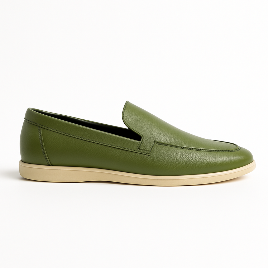 Zuqo Old Money Loafer   - Olive