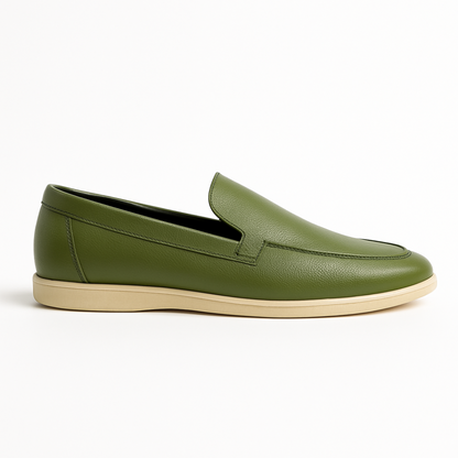 Zuqo Old Money Loafer   - Olive