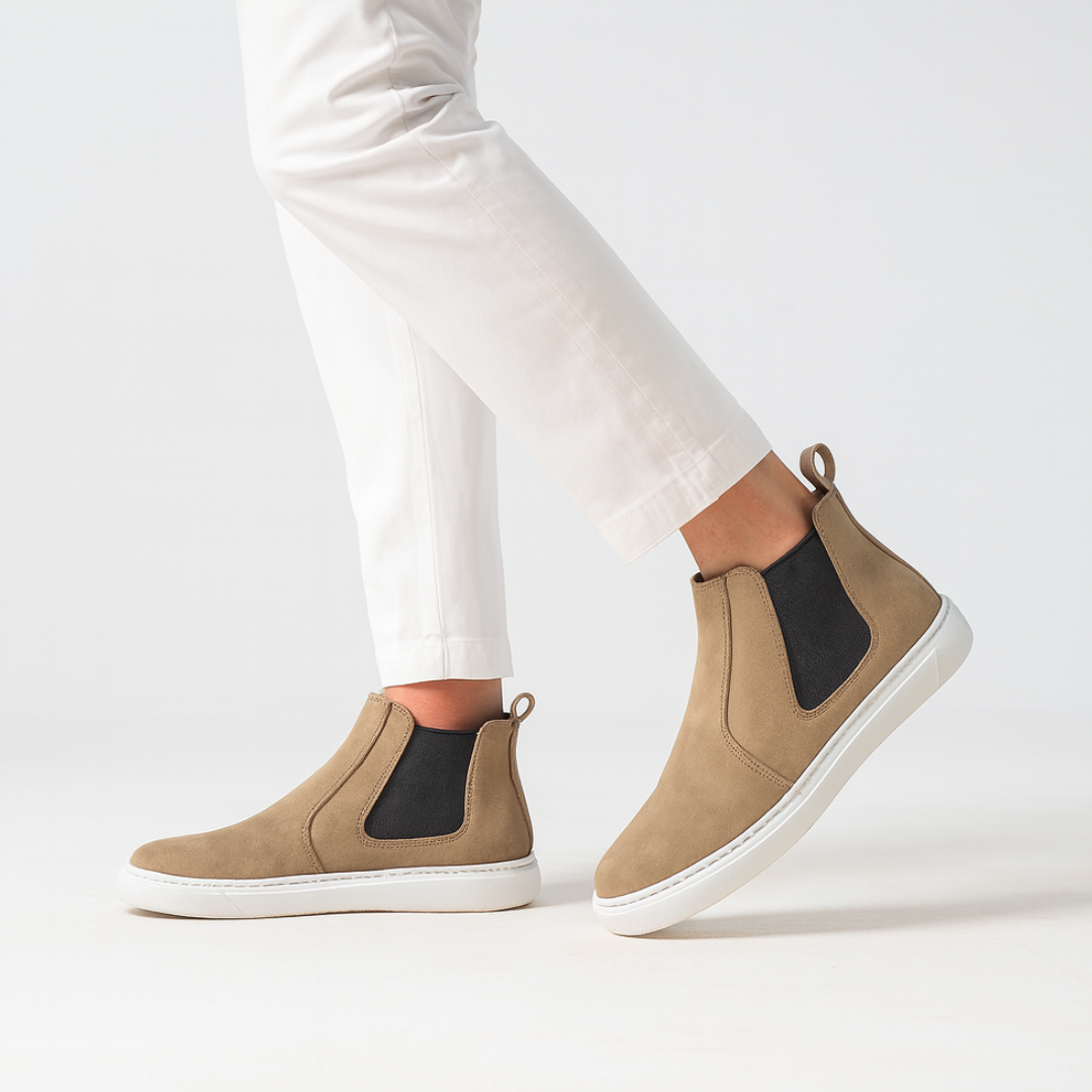 Zuqo Mens Chelsea Boot   - Hustle Mocha