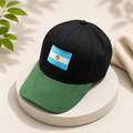 BASEBALL CAP  GREEN  BLACK - ARGENTINA  FLAG