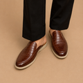 Verona Mules - Coco Brown