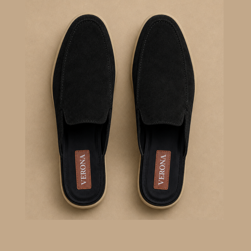 Verona Mules - Suede Black product image 1