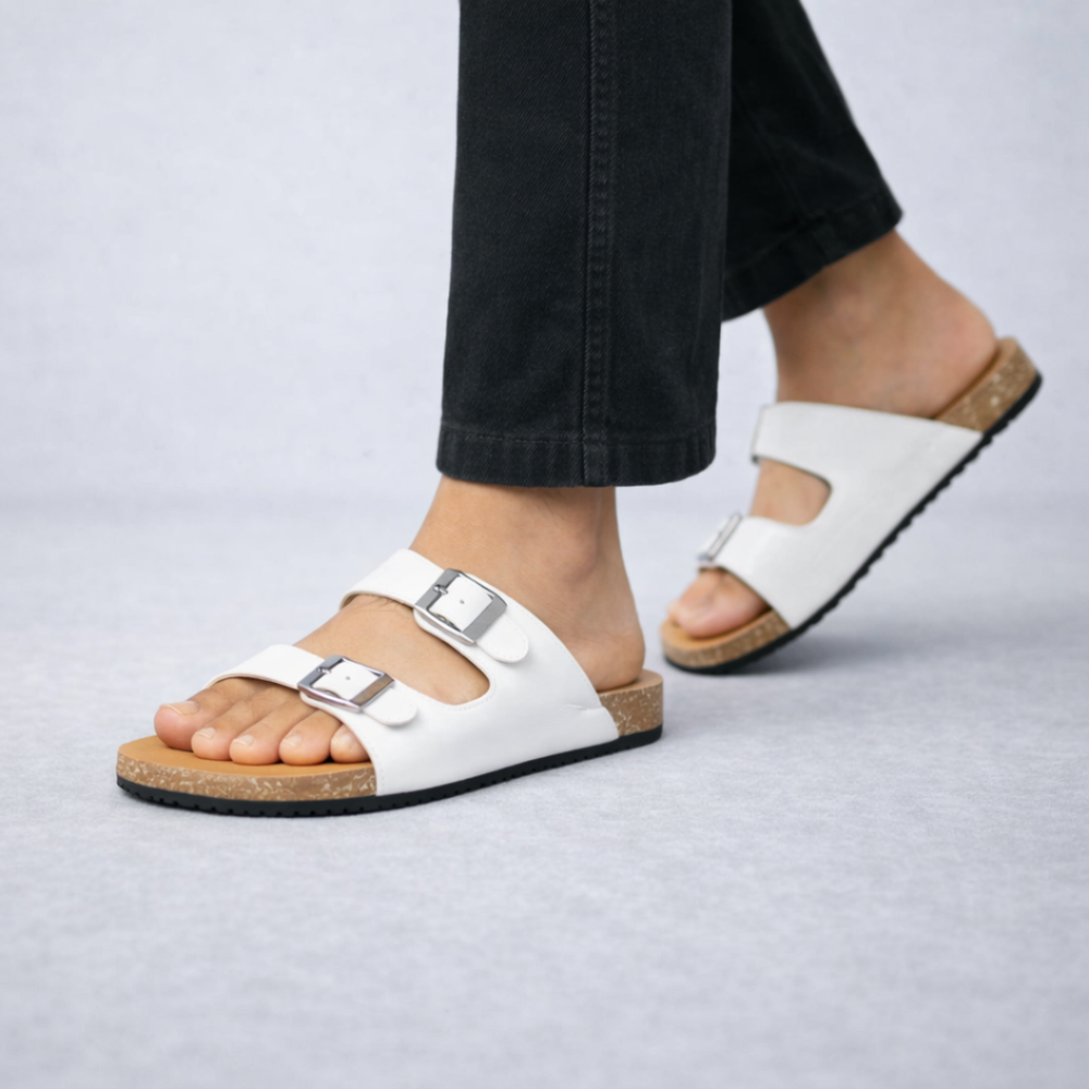 Zuqo Arizona Sandal   : White