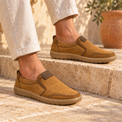 Zuqo Comfort Loafer - Camel Brown