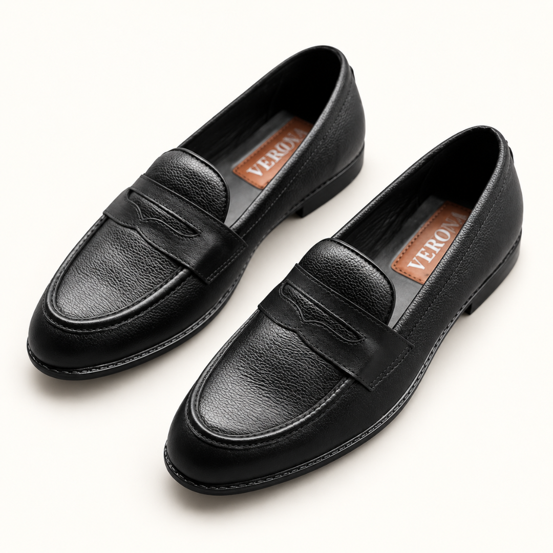 Verona Penny Loafer - Black