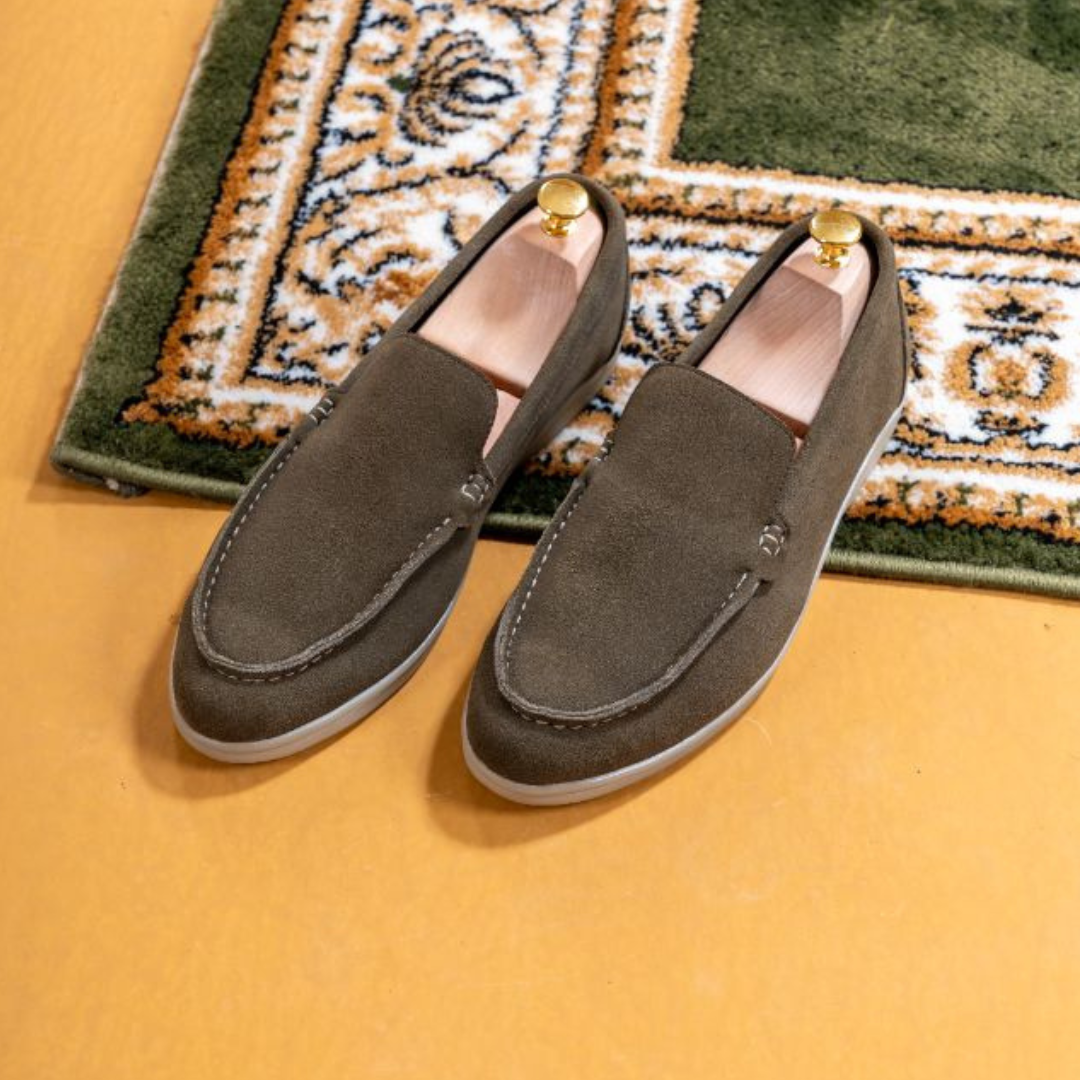 Verona Old Money Loafer  - Olive Brown