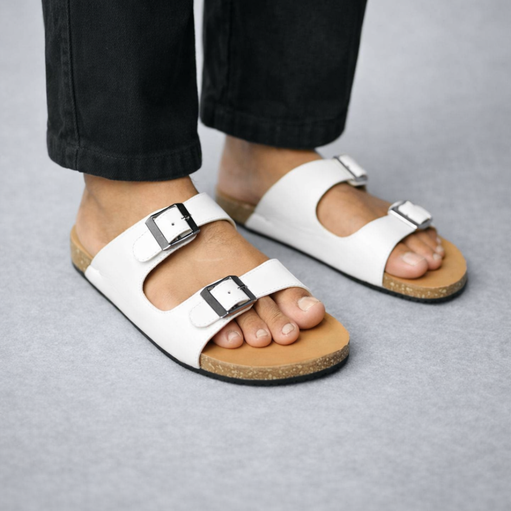 Zuqo Arizona Sandal   : White