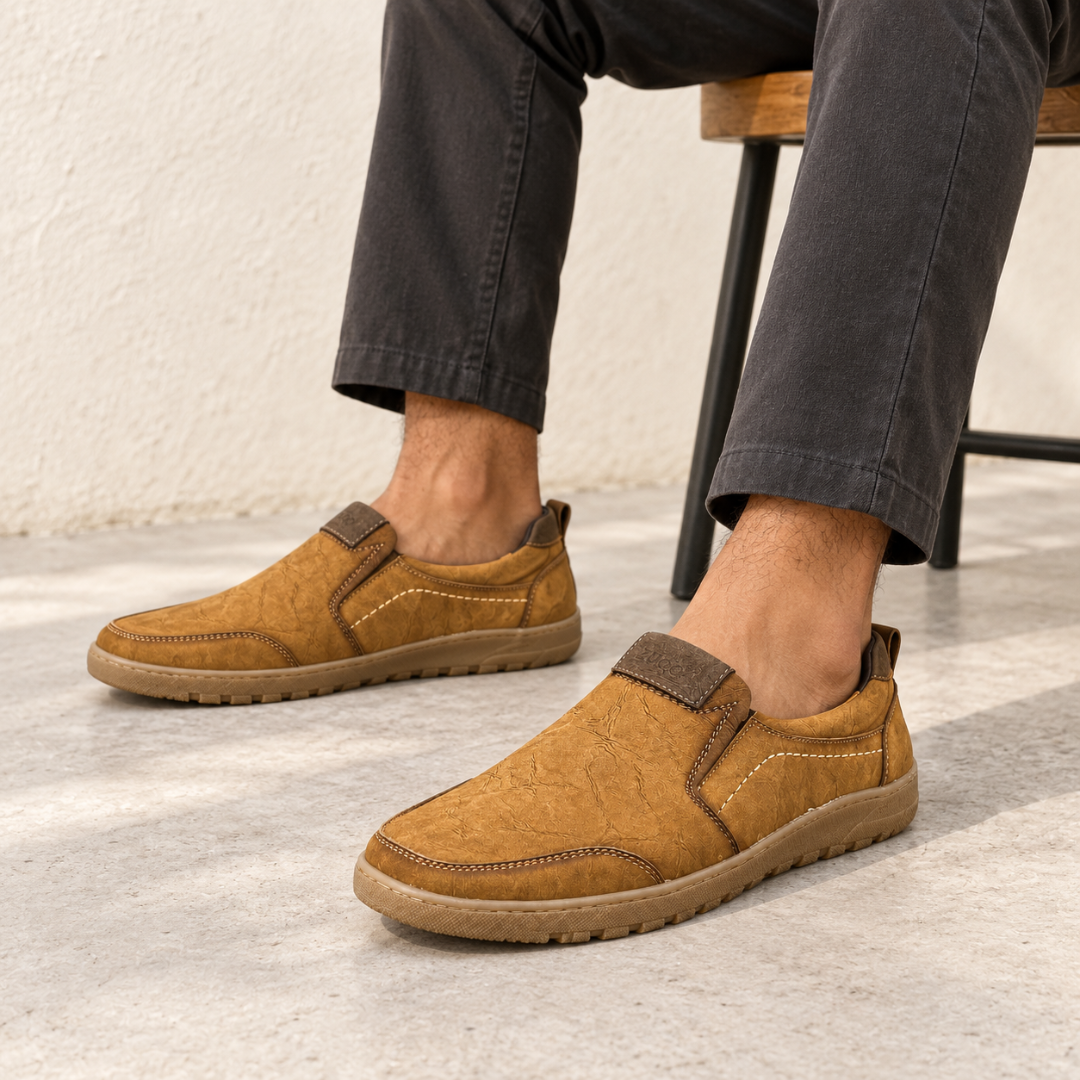 Zuqo Comfort Loafer - Camel Brown