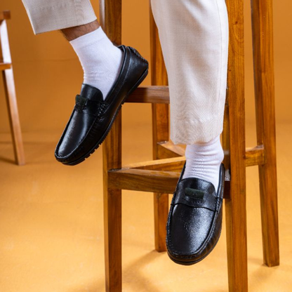 Zuqo  Men's classic Loafer  -  Black