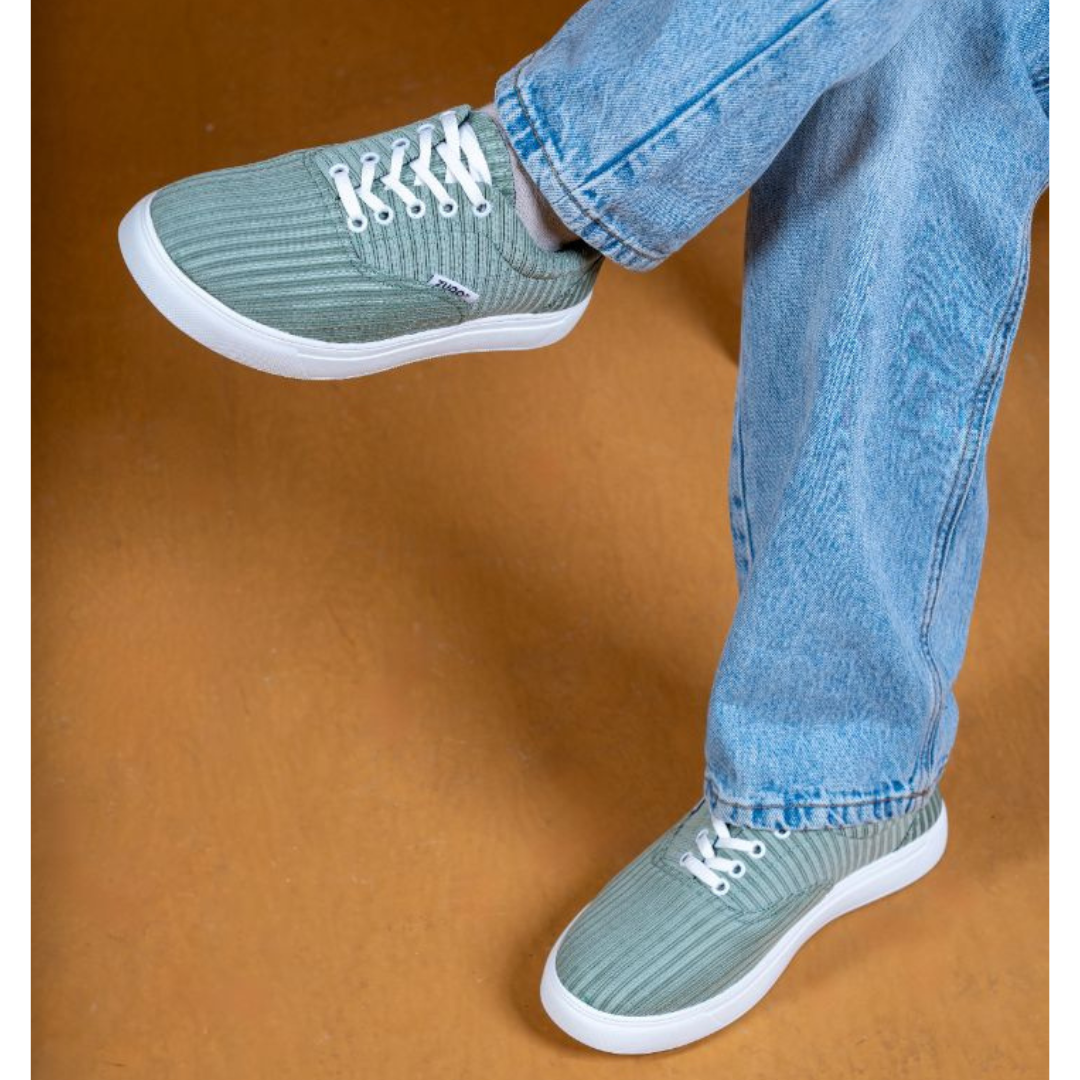 Zuqo Men's Sneaker : Mint Green