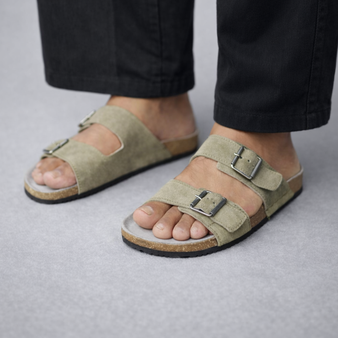 Zuqo Arizona Sandal   : Olive Green