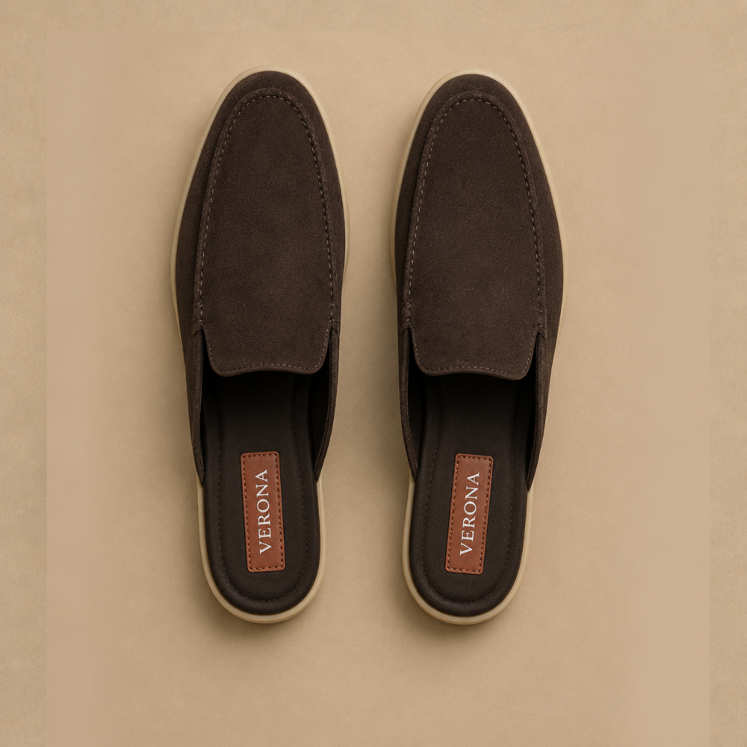 Verona Mules  - Coffee