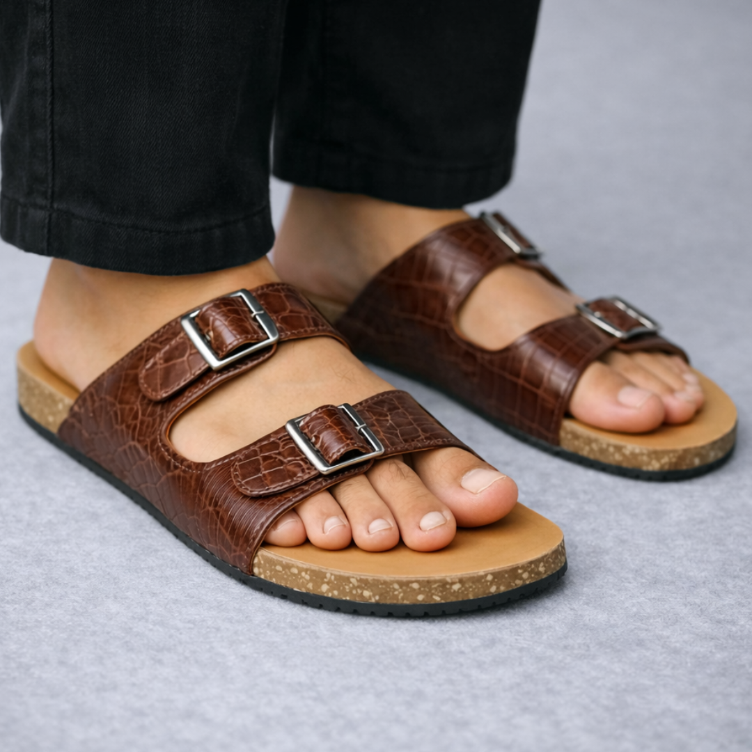 Zuqo Arizona Sandal   : Brown